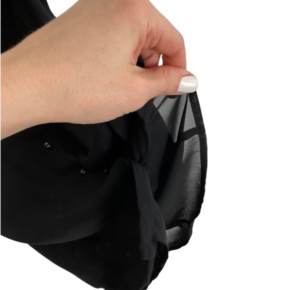 Privacy Please x Revolve Norval Off Shoulder Little Black Dress Womens Size XS - Picture 7 of 14